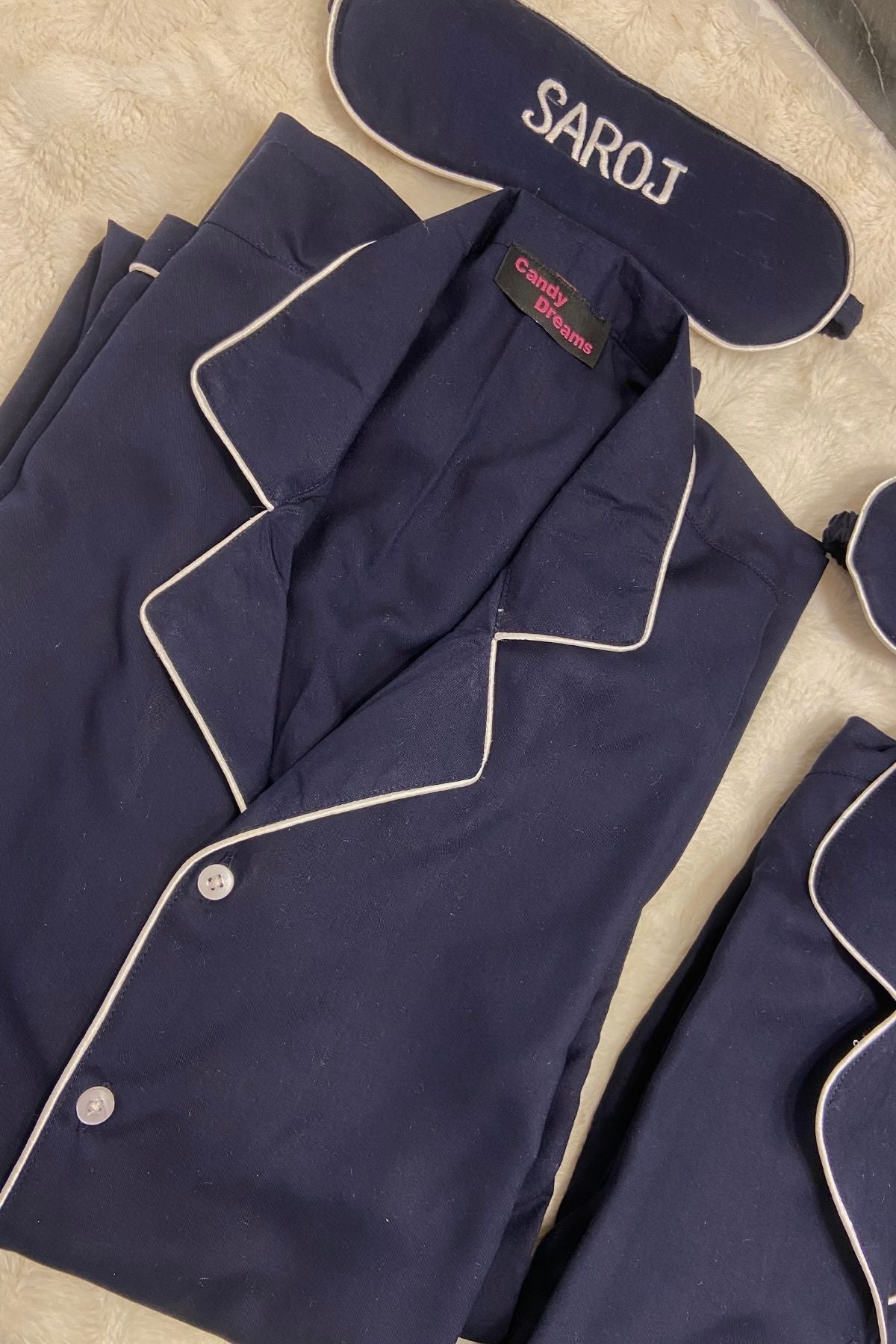 INDIGO CHARM COUPLE NIGHTSUITS  SET