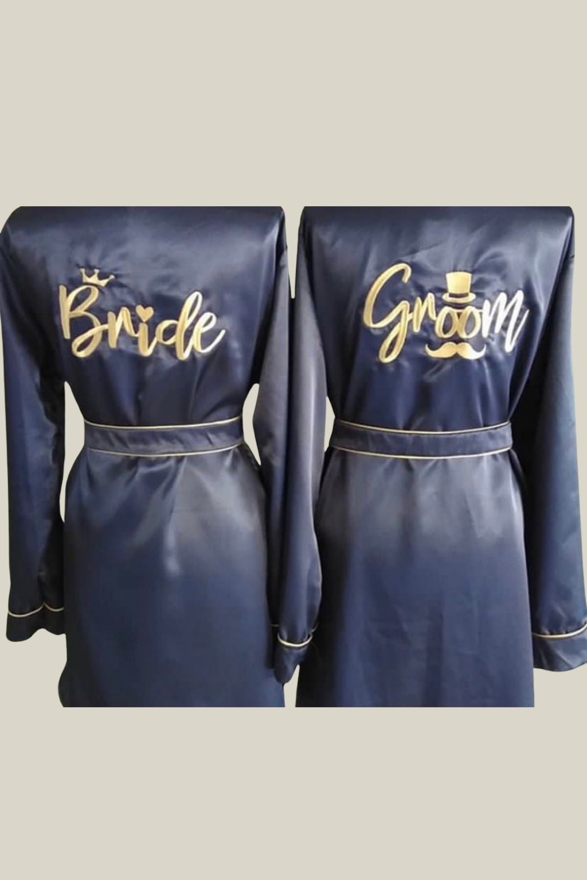 COBALT BLUE COUPLE NIGHTSUITS SET