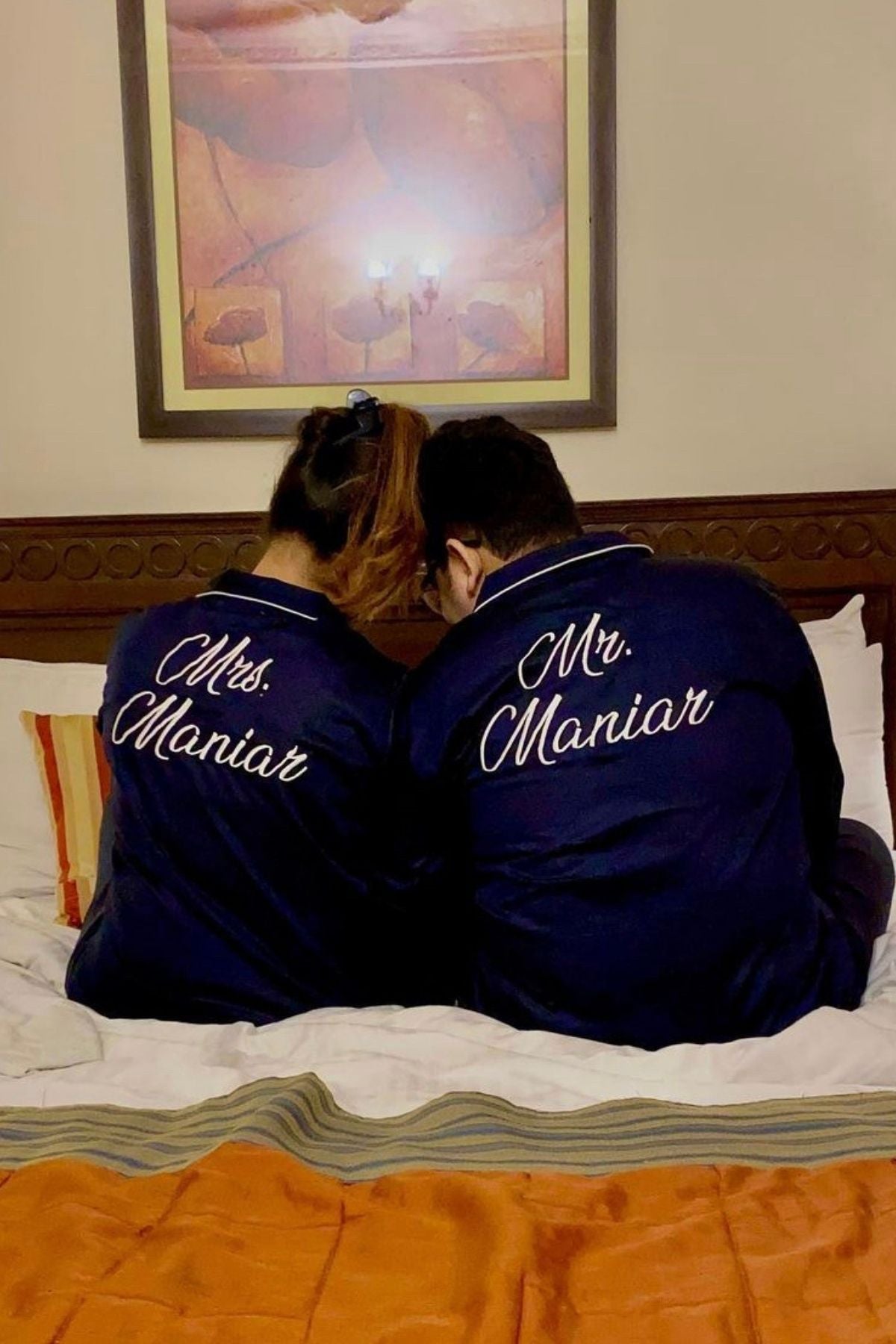 PRUSSIAN BLUE MEN NIGHTSUITS  SET