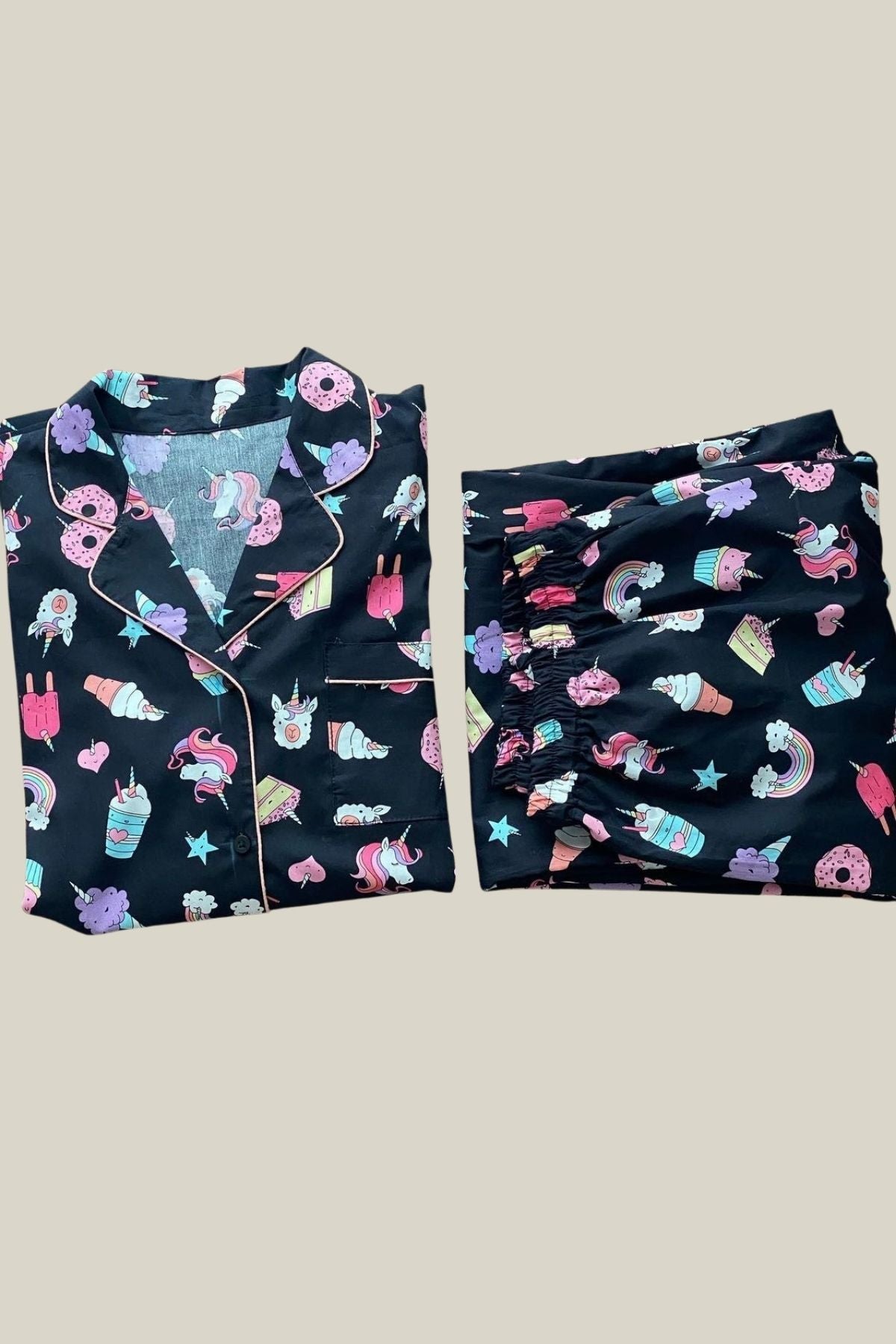 RAINBOW FROSTING WOMAN NIGHTSUITS SET