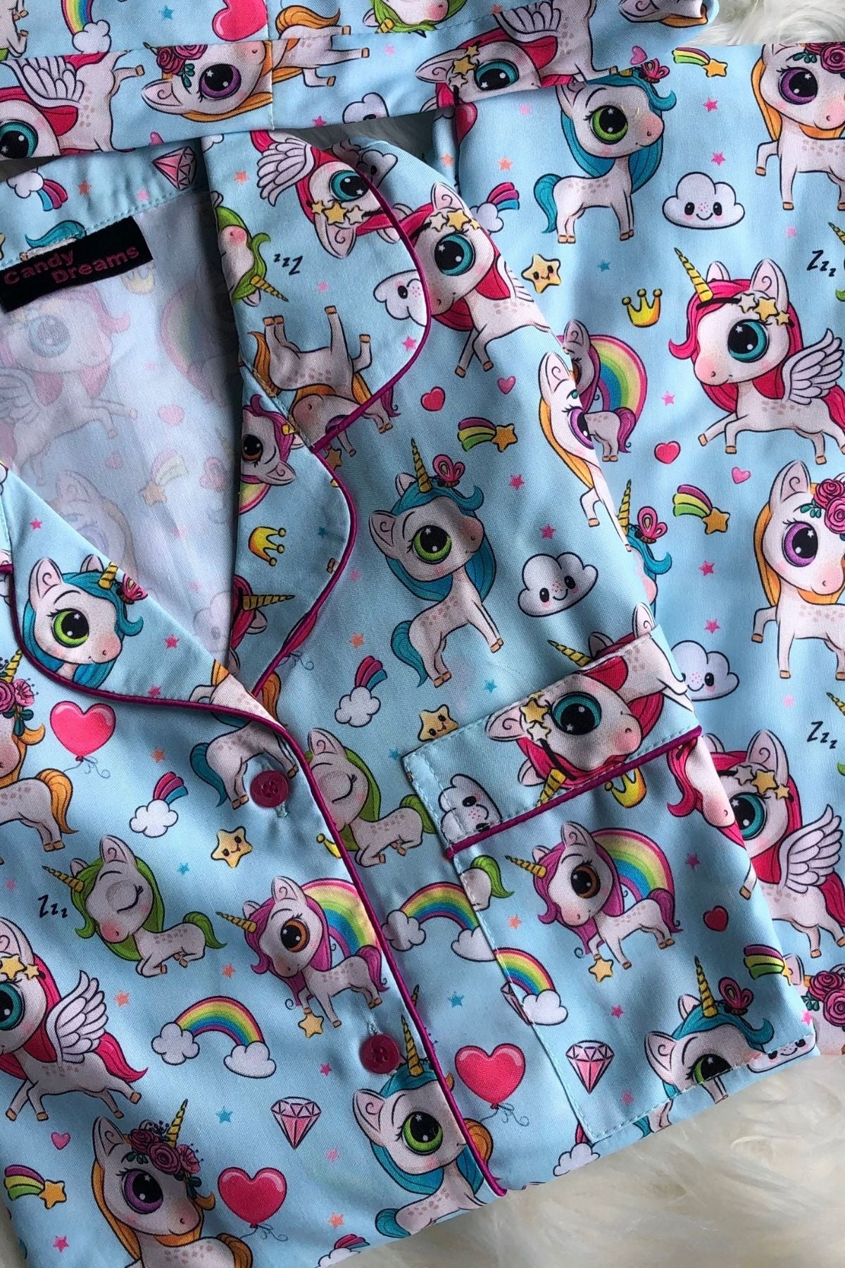 DASHING UNICORN WOMEN NIGHTSUITS SET