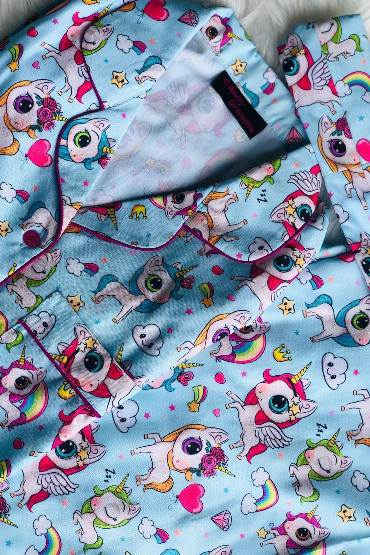 DASHING UNICORN WOMEN NIGHTSUITS SET