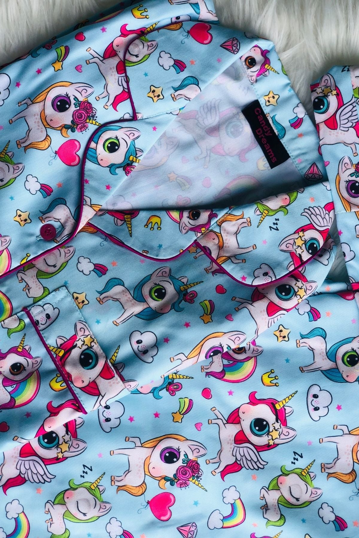 DASHING UNICORN WOMEN NIGHTSUITS SET