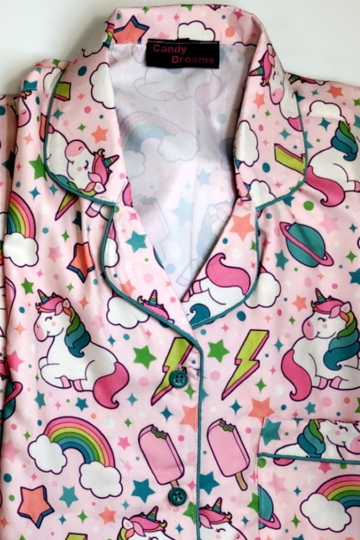 PINKY UNICORN WOMAN NIGHTSUITS SET
