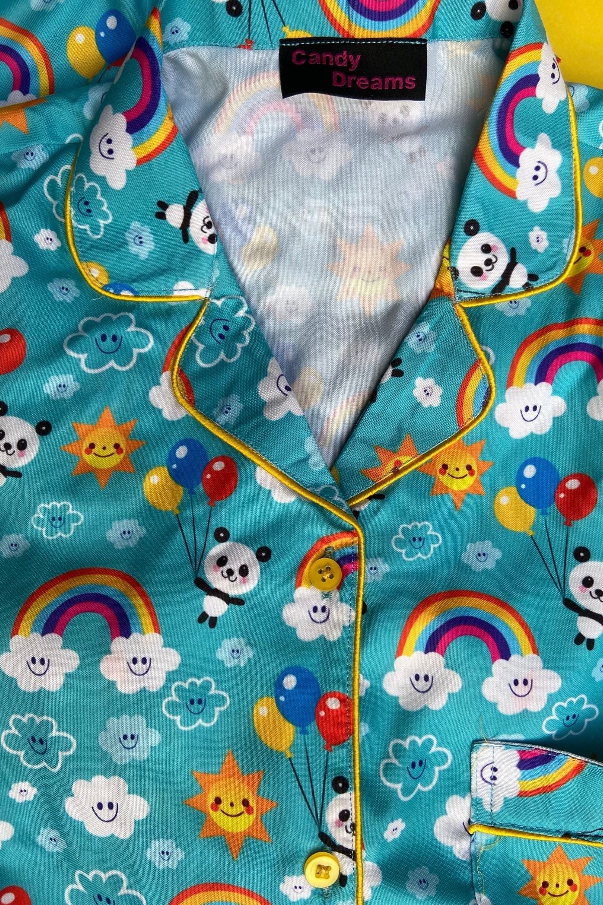 HAPPY RAINBOW WOMEN NIGHTSUITS SET