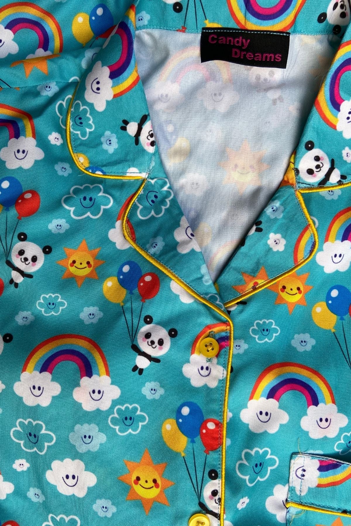 HAPPY RAINBOW WOMEN NIGHTSUITS SET