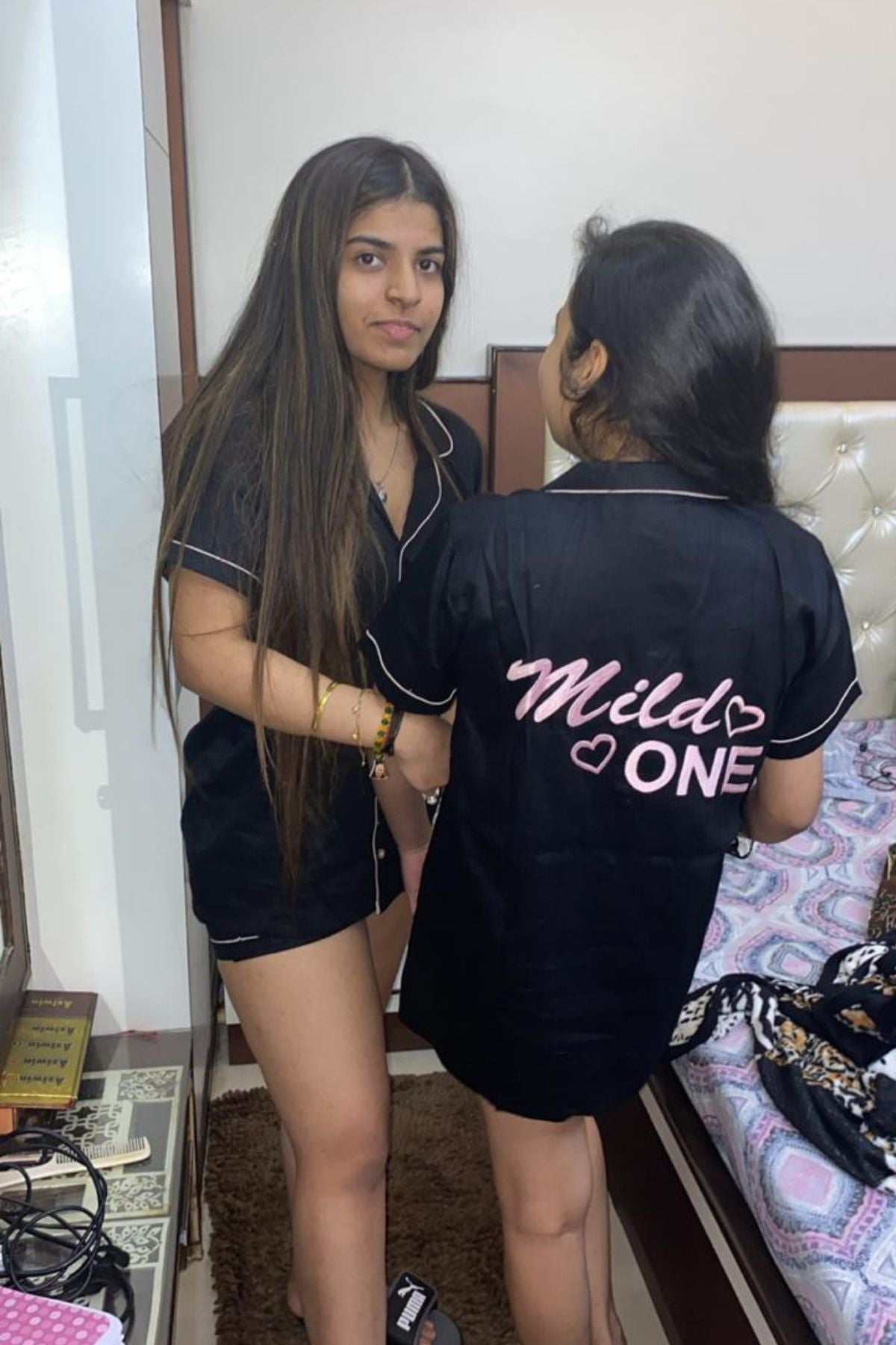 MILD & WILD WOMEN NIGHTSUIT SET