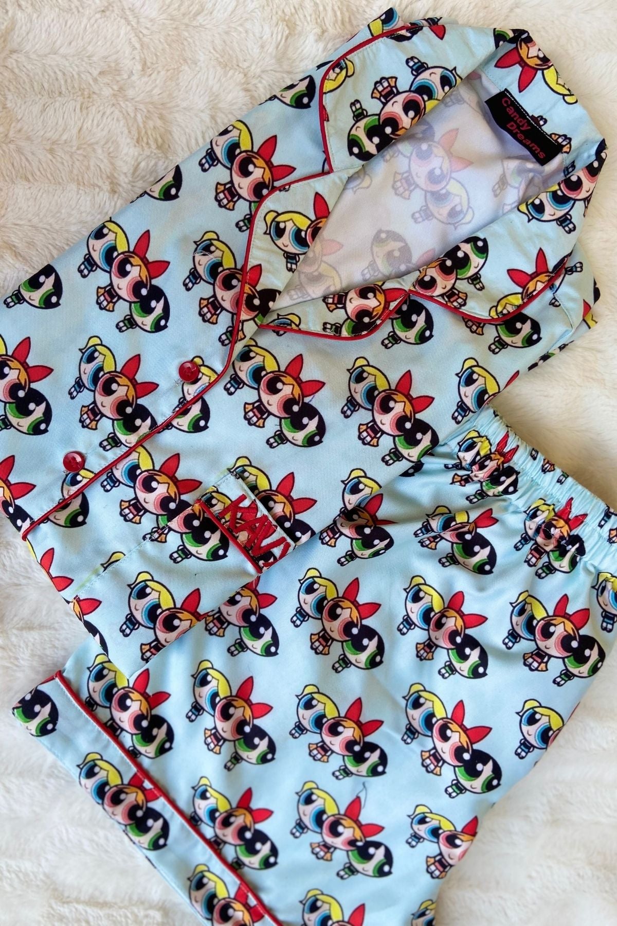 POWERPUFF WOMEN NIGHTSUITS SET
